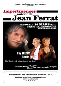 concert Saint Claude dans le Jura